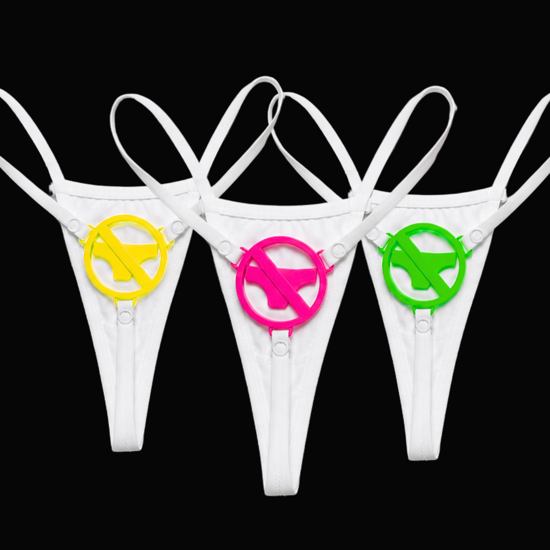 PANTY DROPPER - 1 Thong + 3 Charms.