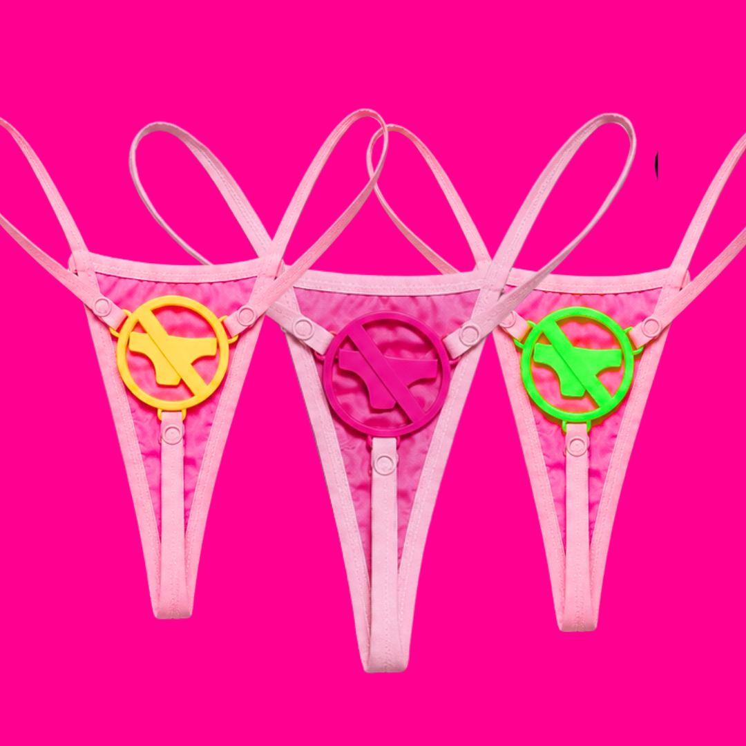 PANTY DROPPER - 1 Thong + 3 Charms.