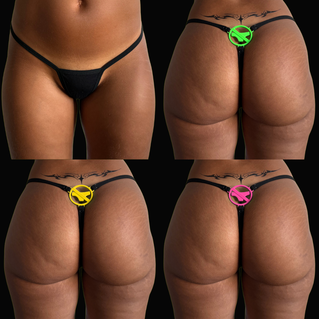 PANTY DROPPER - 1 Thong + 3 Charms.