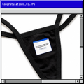 USER DETECTED — Printed Thongs