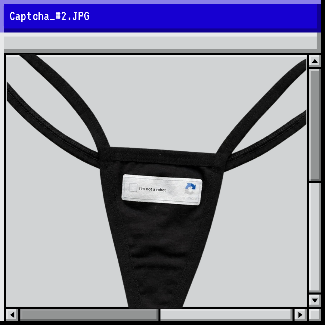 USER DETECTED — Printed Thongs