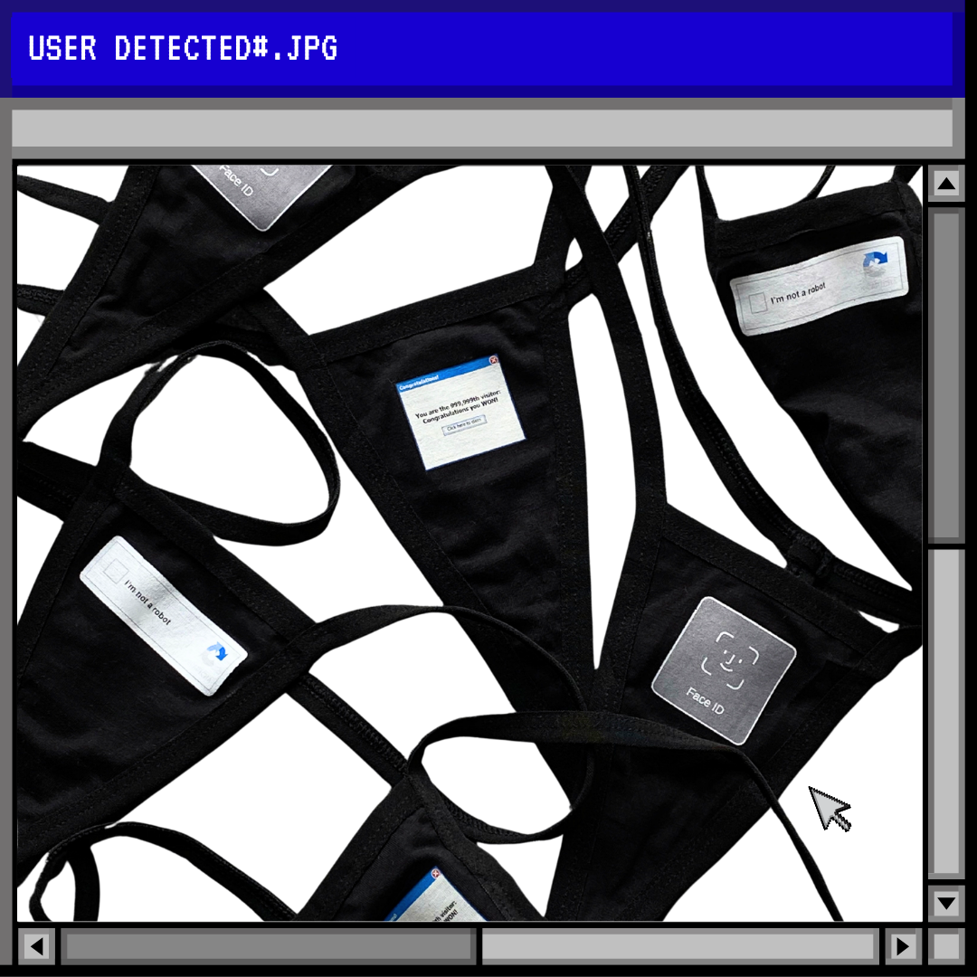 USER DETECTED — Printed Thongs